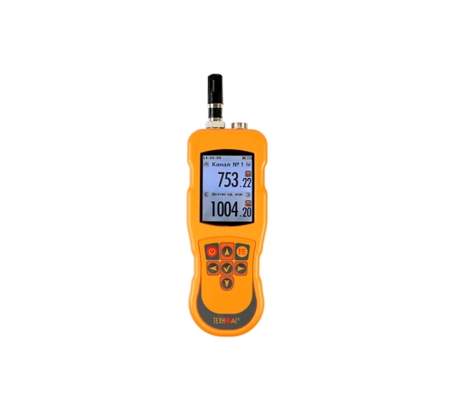 Двухканальный контактный термометр (логгер) DT-529